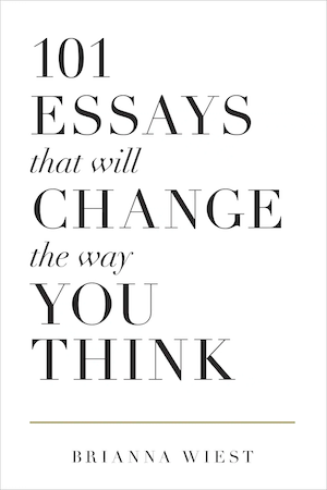 101 Essays That Will Change The Way You Think cover