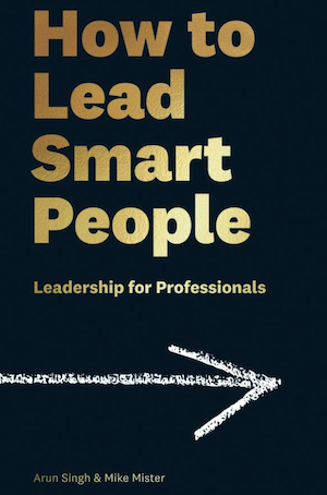 How to Lead Smart People cover